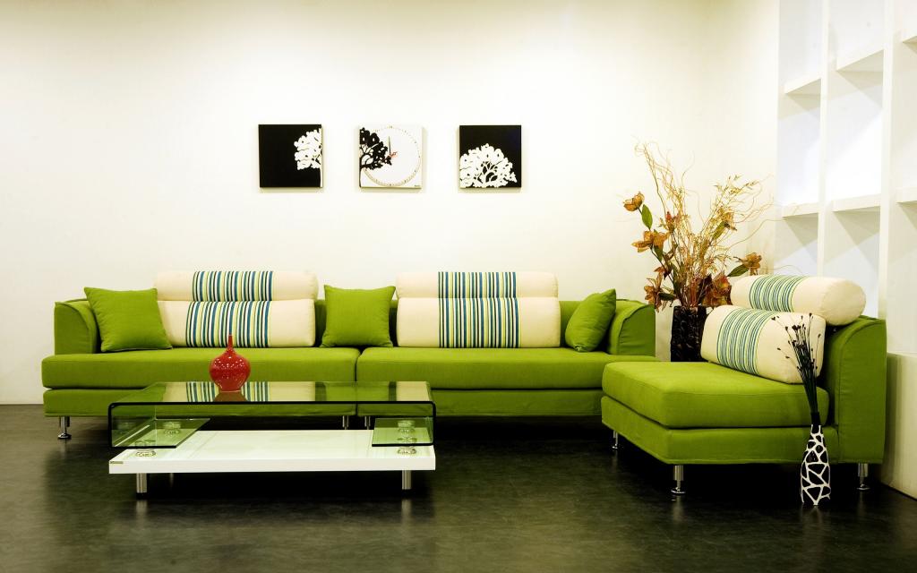 现代风格的沙发