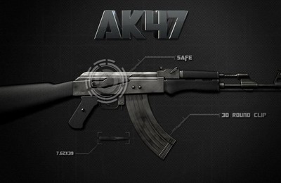 军事天地步枪AK47高清壁纸