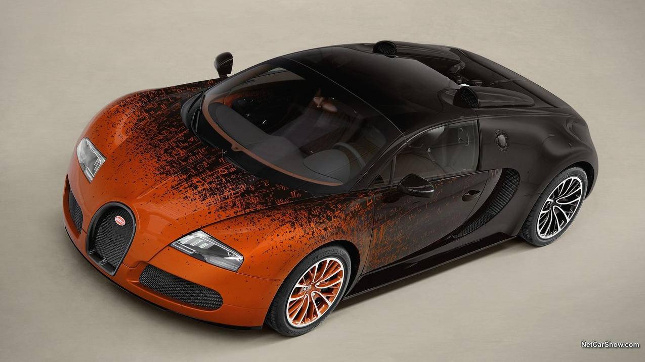 汽车超跑布加迪威航BugattiVeyronGrandSportBernarVenet高清壁纸