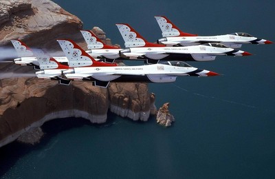 USAFThunderbirds军事战机飞机高清壁纸