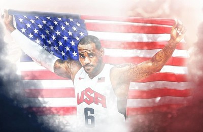 体育NBA奥运会詹姆斯美国队高清壁纸